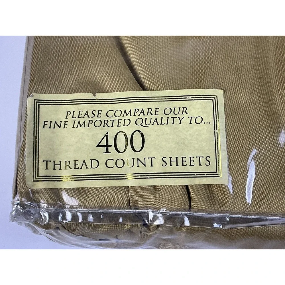 Vintage Royale‎ Collection 2000 Series Queen Sheet Set 400 Thread Count 6 Pc NOS